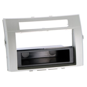 Radioblende TOYOTA Corolla Verso ab 2004-09 2DIN silber...