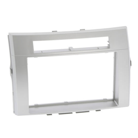 Radioblende TOYOTA Corolla Verso ab 2004-09 2DIN silber
