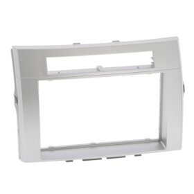 Radioblende TOYOTA Corolla Verso ab 2004-09 2DIN silber