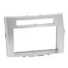 Radioblende TOYOTA Corolla Verso ab 2004-09 2DIN silber