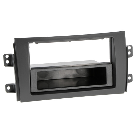Radioblende FIAT Sedici, SUZUKI SX4 ab 2006 2DIN mit Fach schwarz