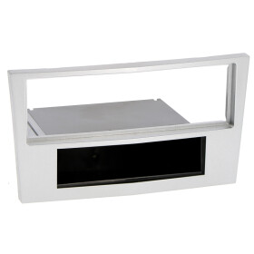 Radioblende OPEL Corsa D ab 2006 1DIN silber