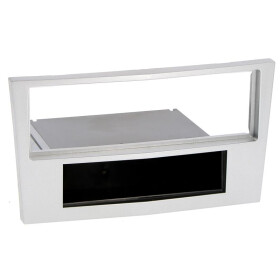 Radioblende OPEL Corsa D ab 2006 1DIN silber