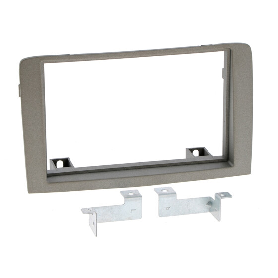 Radioblende LANCIA Musa (350) ab 2004-12, Idea 2DIN grey metallic