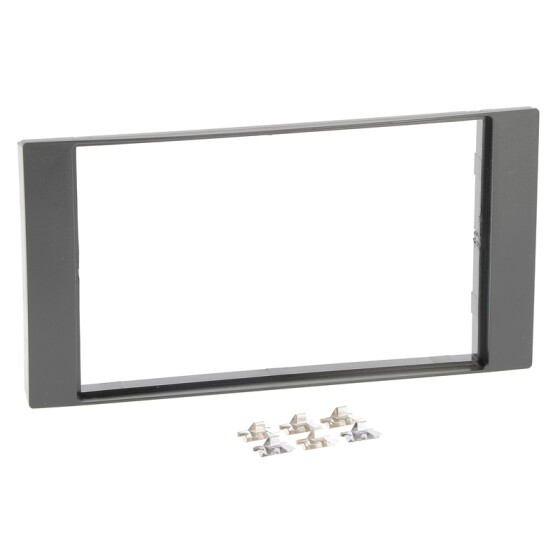 Radioblende FORD Focus, Mondeo, Fiesta, C+SMax, Transit ab 04 2DIN schwarz