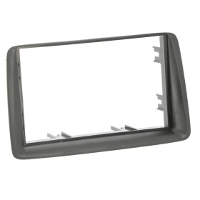 Radioblende FIAT Panda (169) 2003-11 2DIN dunkelgrau