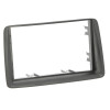Radioblende FIAT Panda (169) 2003-11 2DIN dunkelgrau