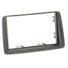 Radioblende FIAT Panda (169) 2003-11 2DIN dunkelgrau