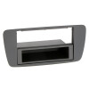 Radioblende SEAT Ibiza 2008-13 2DIN mit Fach, Fach+Blende Azabacheschwarz (AL6)