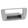 Radioblende SEAT Ibiza 2008-13 2DIN mit Fach, Blende+Fach Conemaragrau (AS2)