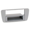 Radioblende SEAT Ibiza 2008-13 2DIN mit Fach, Blende+Fach Conemaragrau (AS2)