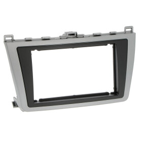 Radioblende MAZDA 6 (GH) ab 2008-12 2DIN  silber-schwarz