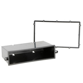 Radioblende MITSUBISHI Lancer (CY0) ab 2007-17 2DIN schwarz