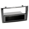 Radioblende PEUGEOT 308 ab 2007, RCZ 2DIN mit Fach piano black