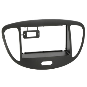 Radioblende HYUNDAI i10 2008-13 2DIN  schwarz