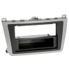Radioblende MAZDA 6 (GH) ab 2008-12 2DIN mit Fach silber-schwarz