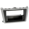 Radioblende MAZDA 6 (GH) ab 2008-12 2DIN mit Fach silber-schwarz