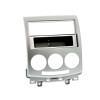 Radioblende MAZDA 5 ab 2005-10 2DIN mit Fach silber