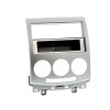 Radioblende MAZDA 5 ab 2005-10 2DIN mit Fach silber