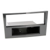 Radioblende OPEL Corsa D ab 2011 1DIN grey metal highgloss