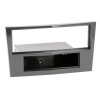 Radioblende OPEL Corsa D ab 2011 1DIN grey metal highgloss