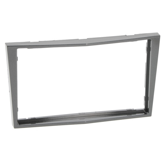 Radioblende OPEL Corsa D ab 2011 2DIN grey metallic highgloss