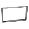 Radioblende OPEL Corsa D ab 2011 2DIN grey metallic highgloss