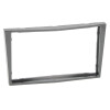 Radioblende OPEL Corsa D ab 2011 2DIN grey metallic highgloss