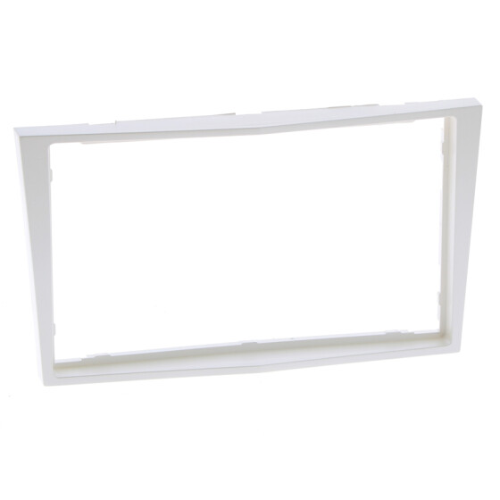 Radioblende OPEL Corsa D ab 2011 2DIN perlweiß