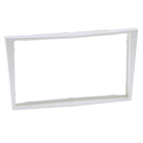 Radioblende OPEL Corsa D ab 2011 2DIN perlweiß