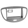 Radioblende HYUNDAI i10 2008-13 2DIN  silber
