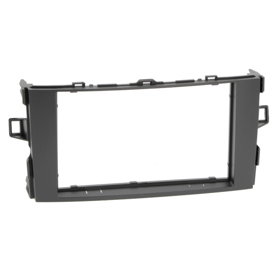 Radioblende TOYOTA Auris ab 2007-12 2DIN dark grey