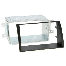 Radioblende KIA Sorento (XM) ab 2009-12 2DIN schwarz Installer Kit