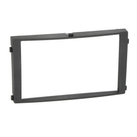 Radioblende SSANGYONG Rexton II ab 2006-13 2DIN schwarz matt metal Installer Kit
