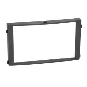 Radioblende SSANGYONG Rexton II ab 2006-13 2DIN schwarz matt metal Installer Kit