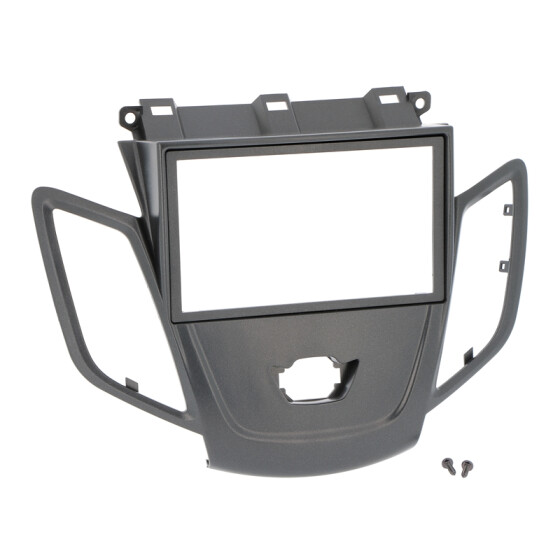 Radioblende FORD Fiesta ab 2008 2DIN grau metallic