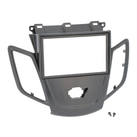 Radioblende FORD Fiesta ab 2008 2DIN grau metallic