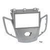 Radioblende FORD Fiesta ab 2008 2DIN graumetallic matt