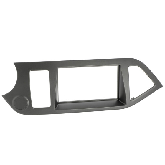 Radioblende KIA Picanto (TA) ab 2011 2DIN anthracite metallic
