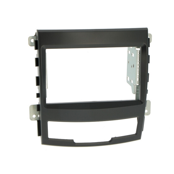 Radioblende SSANGYONG Korando (CK) ab 2010-13 2DIN schwarz Installer Kit