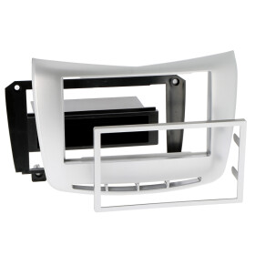 Radioblende LANCIA Delta (844) ab 2008-14 2DIN silber