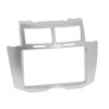 Radioblende TOYOTA  YARIS 2007-11 2DIN silber