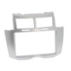 Radioblende TOYOTA  YARIS 2007-11 2DIN silber