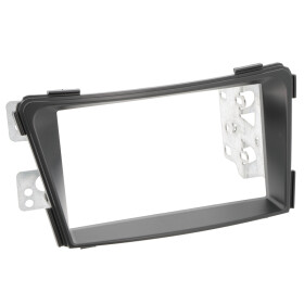 Radioblende HYUNDAI i40 ab 2011 2DIN schwarz ohne OEM Navi