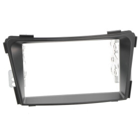 Radioblende HYUNDAI i40 ab 2011 2DIN schwarz ohne OEM Navi