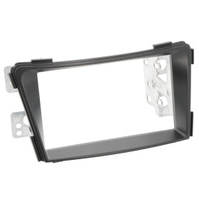 Radioblende HYUNDAI i40 ab 2011 2DIN schwarz ohne OEM Navi