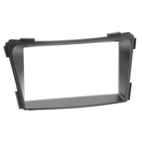 Radioblende HYUNDAI i40 ab 2011 2DIN schwarz ohne OEM Navi