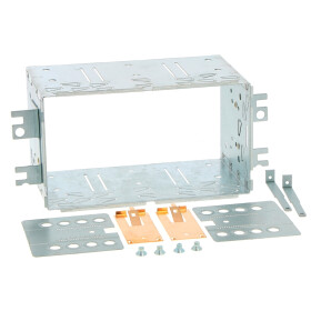 Radioblende KIA Carens 2006-10 2DIN schwarz