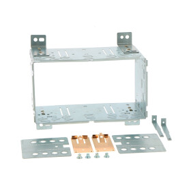 Radioblende KIA Carnival 2006-11 2DIN schwarz Installer Kit