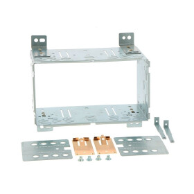 Radioblende KIA Carnival 2006-11 2DIN schwarz Installer Kit